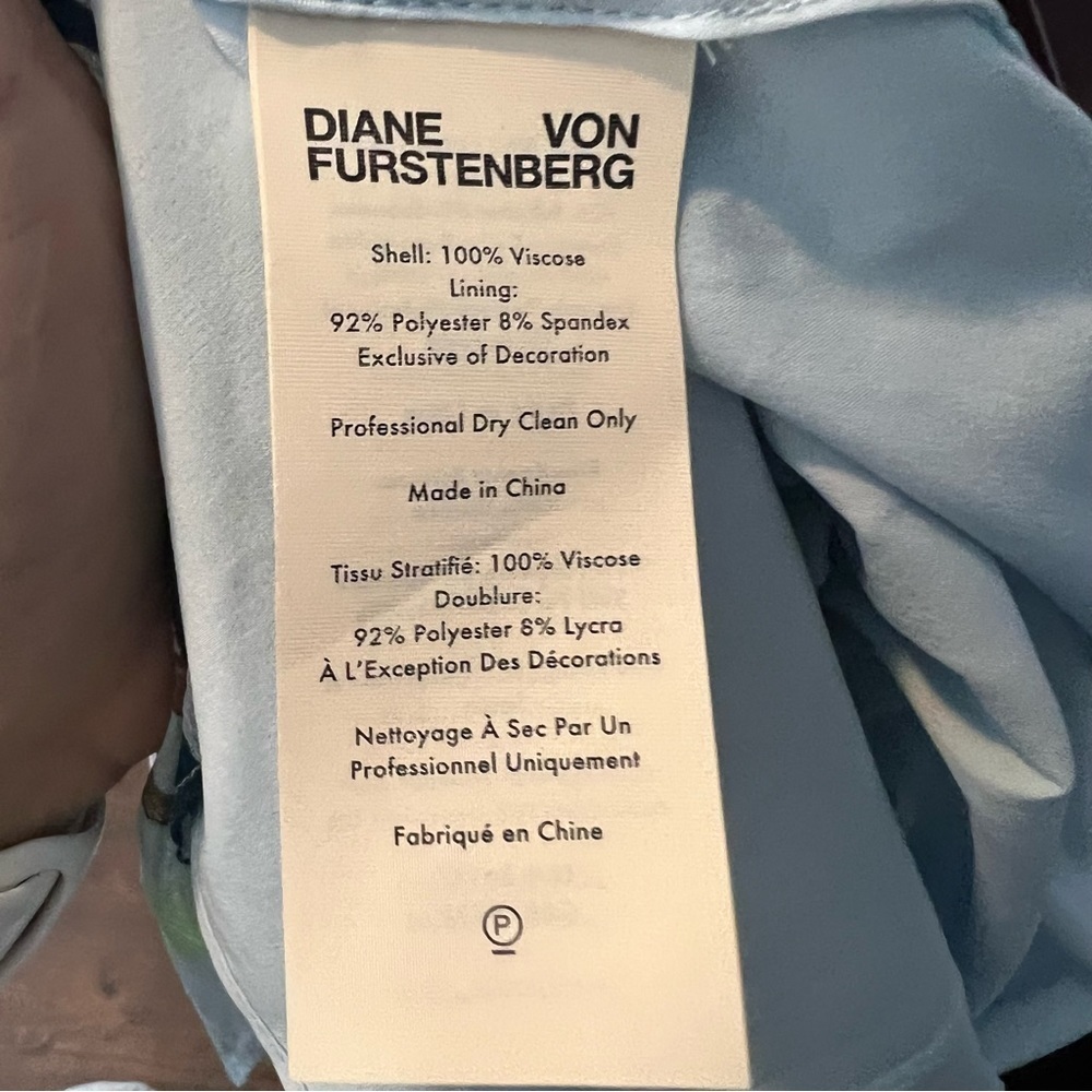 Diane Von Furstenberg DFV Floral Delie Dress - Picture 10 of 10
